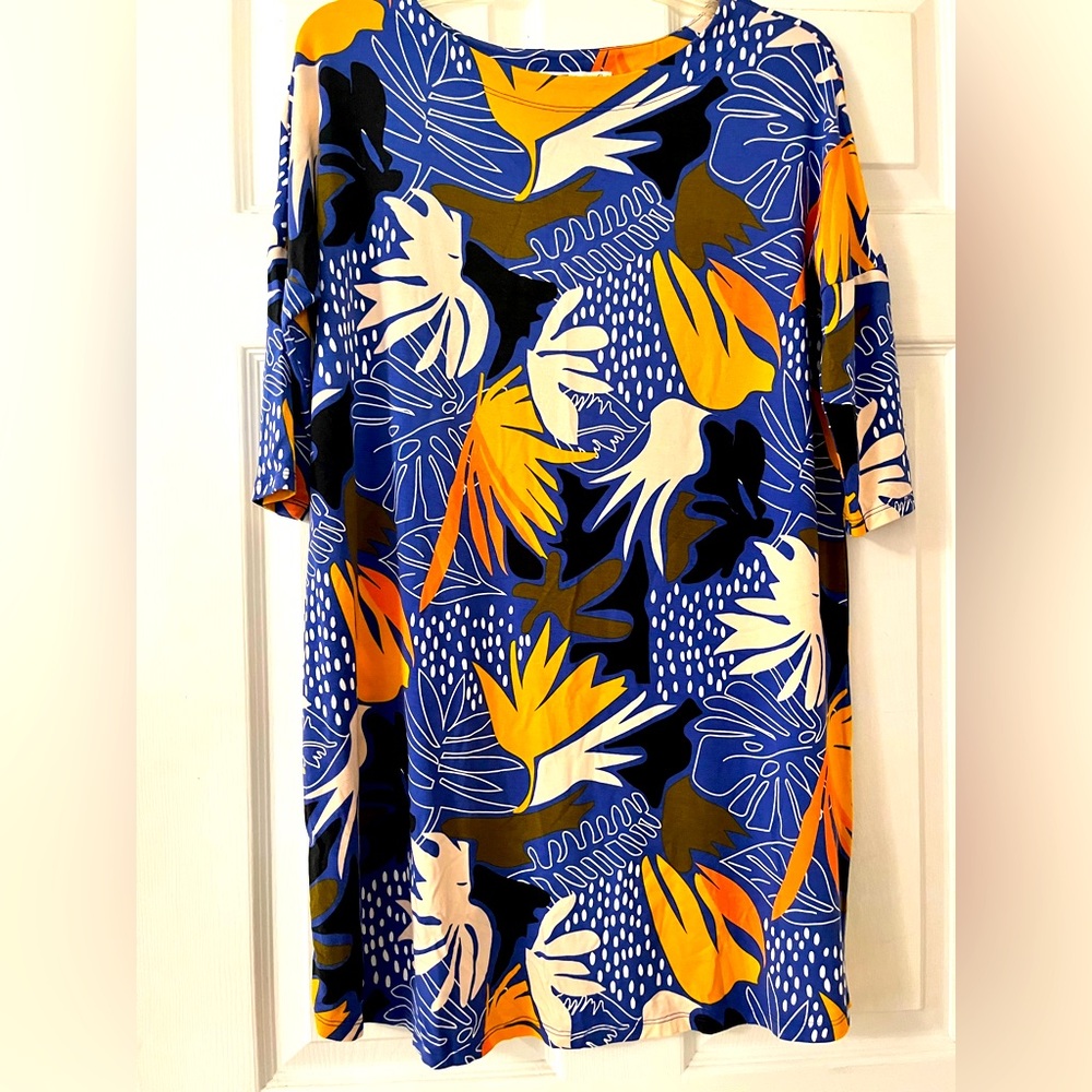 Fighting Eel 3/4 sleeve dress